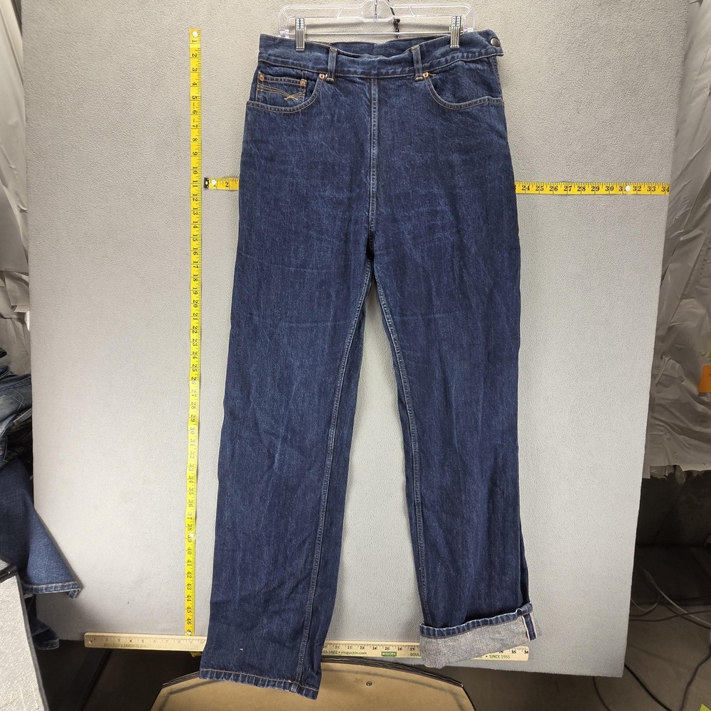 Selvedge Jeans Mens 33x36 Blue Pace P-025 Made in Italy Japanese Denim